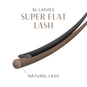 Extensiones Super Flat Lash 0.15 MIX (Marron Obscuro) - BL Lashes