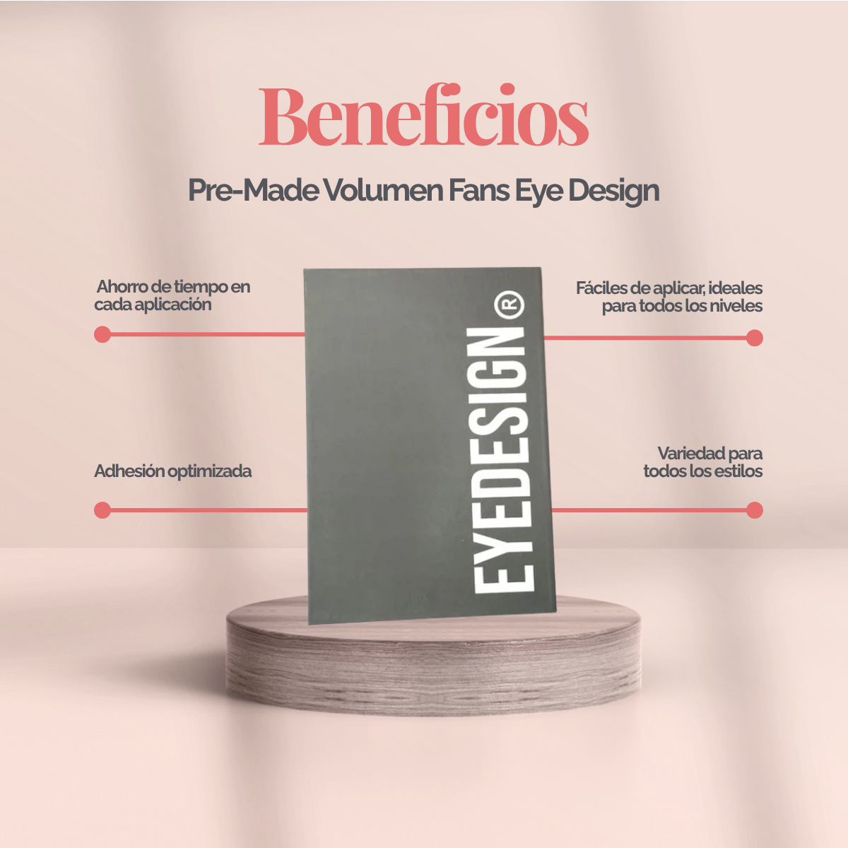 Blister Pre-Made Volumen Fans Eye Design
