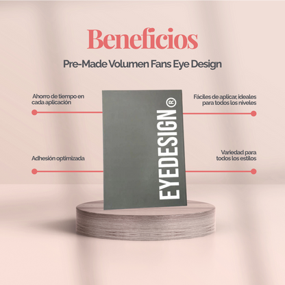 Blister Pre-Made Volumen Fans Eye Design