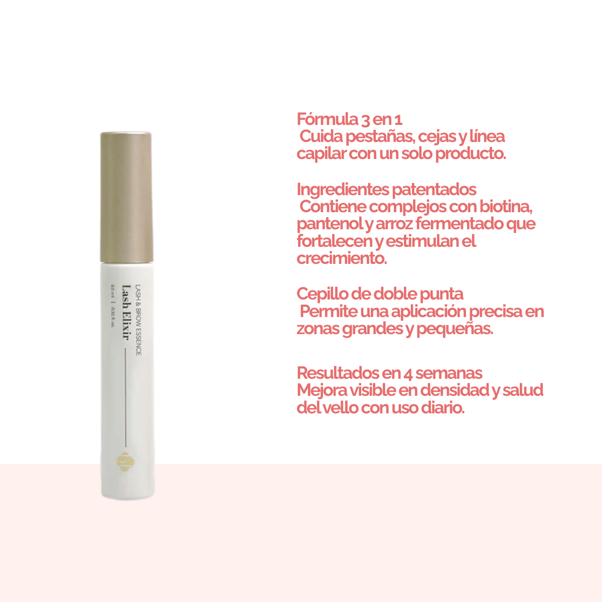 Suero profesional Lash & Brow Essence / Lash Elixir BL Lashes serum fortalecedor para pestañas y cejas premium