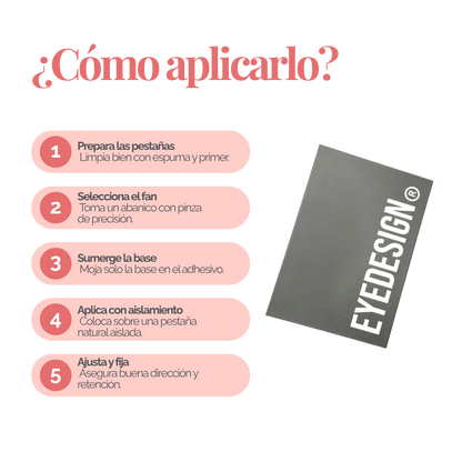 Blister Pre-Made Volumen Fans Eye Design