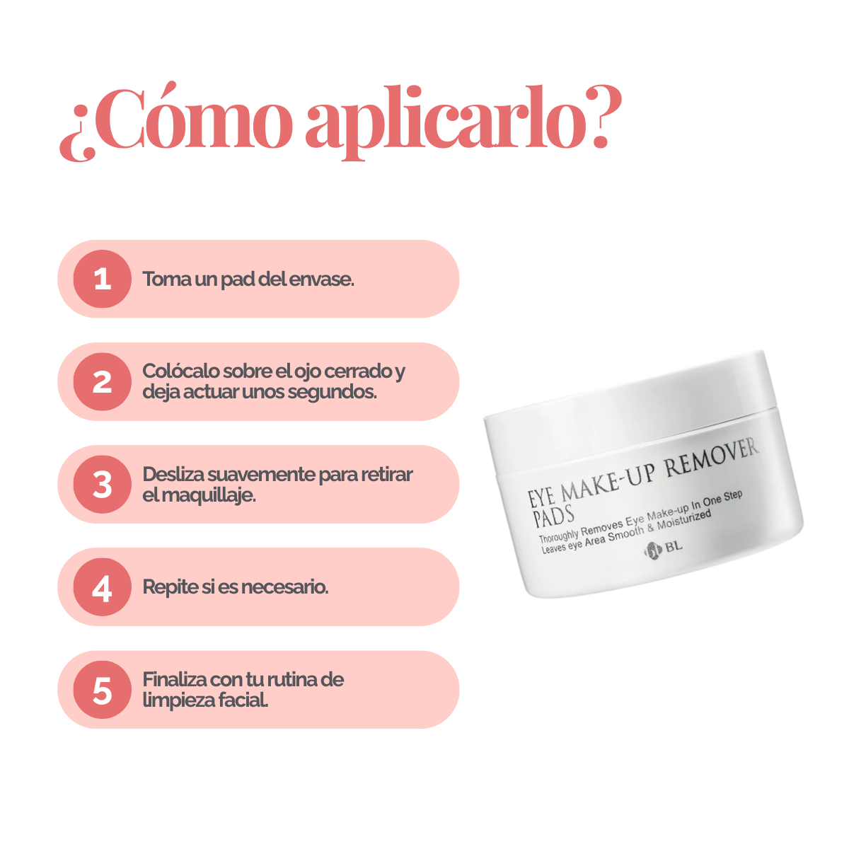 Pads Desmquillantes BL