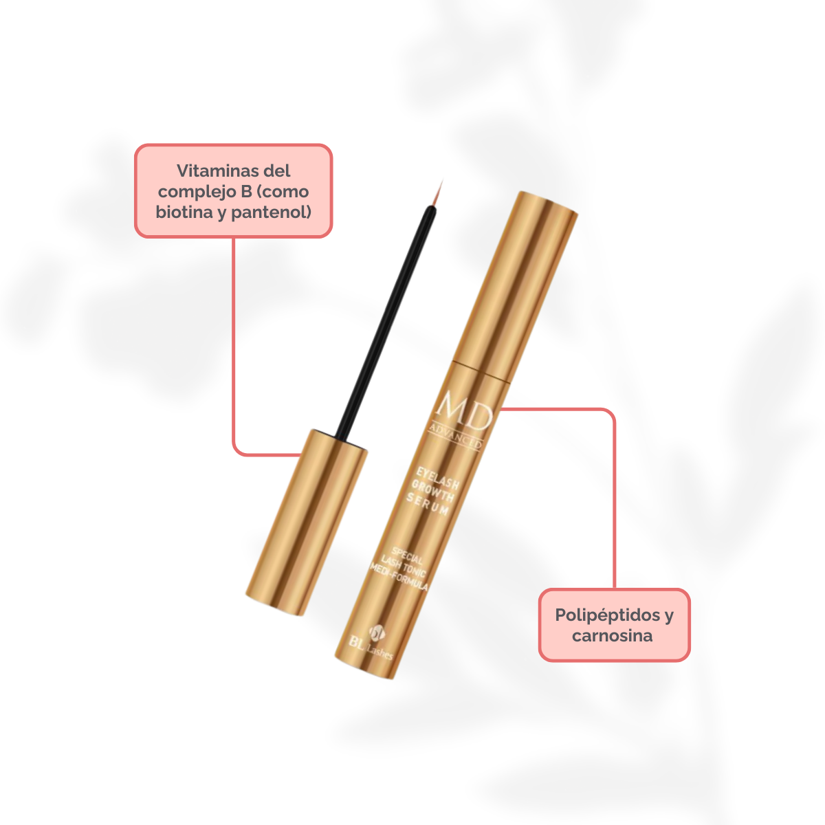 MD Advanced: Suero Avanzado para el Crecimiento de Pestañas BL Lashes®