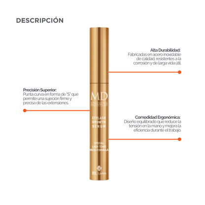 MD Advanced: Suero Avanzado para el Crecimiento de Pestañas BL Lashes®
