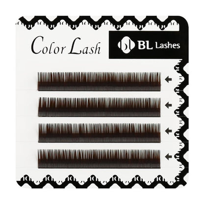 Extensiones de Pestañas Mink Marron Obscuro(4 líneas) - BL Lashes - BLlashes Mexico