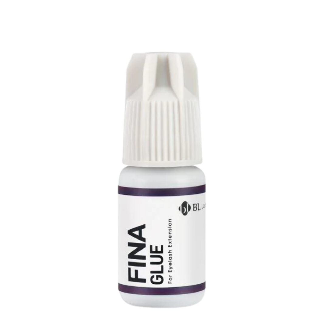 Fina Glue - Adhesivo de Secado Rápido para Extensiones de Pestañas, Fijación Fuerte y Duradera,  Tiempo de Secado Rápido, 