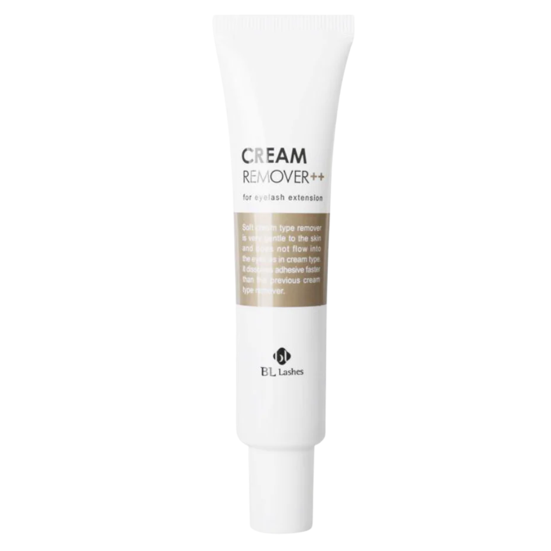 Compra Cream Remover Double Plus, el removedor de extensiones de pestañas en crema. Fácil de usar y seguro para el cliente. Ideal para uso profesional. Disponible en BL Lashes.